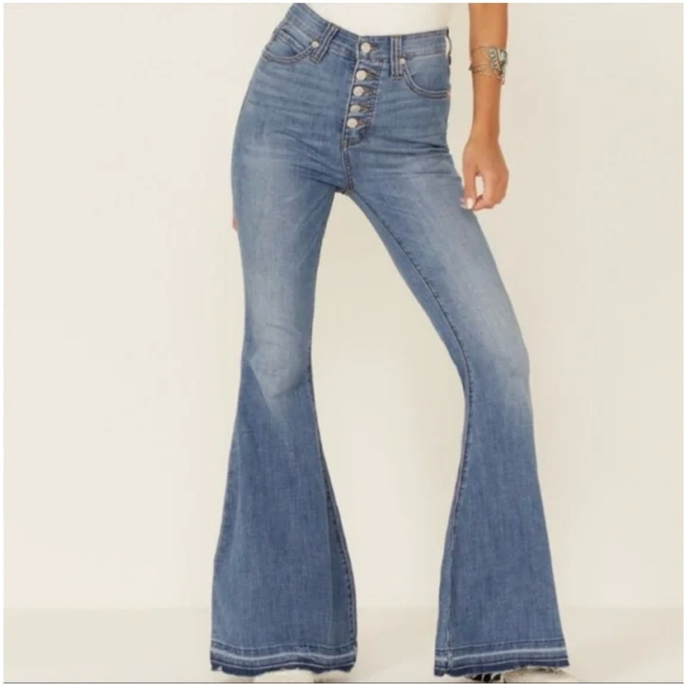 We The Free Free People Irreplacable Flare Jeans, Size 25